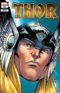 Thor #11 Nauck Headshot Var Marvel Comics Comic Book