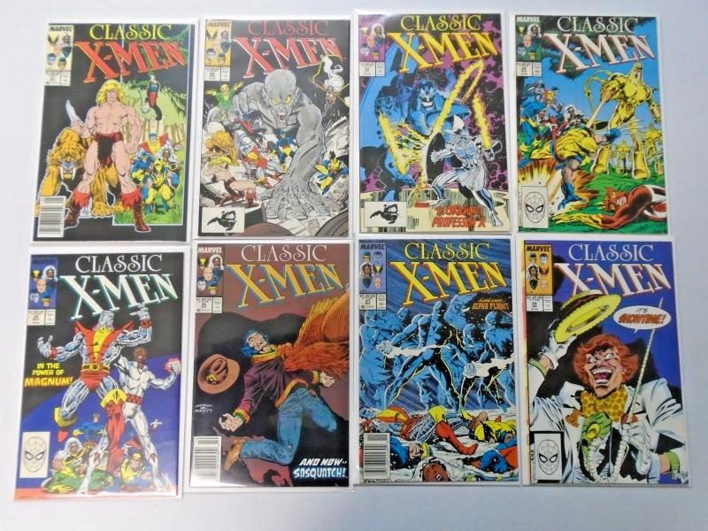 Classic X-Men lot #4-36 - 30 different average 8.0VF (1986)