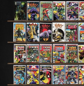 Huge Lot 140+ Comics with X-O Manowar, Marvel Two In One, X-Factor & More!