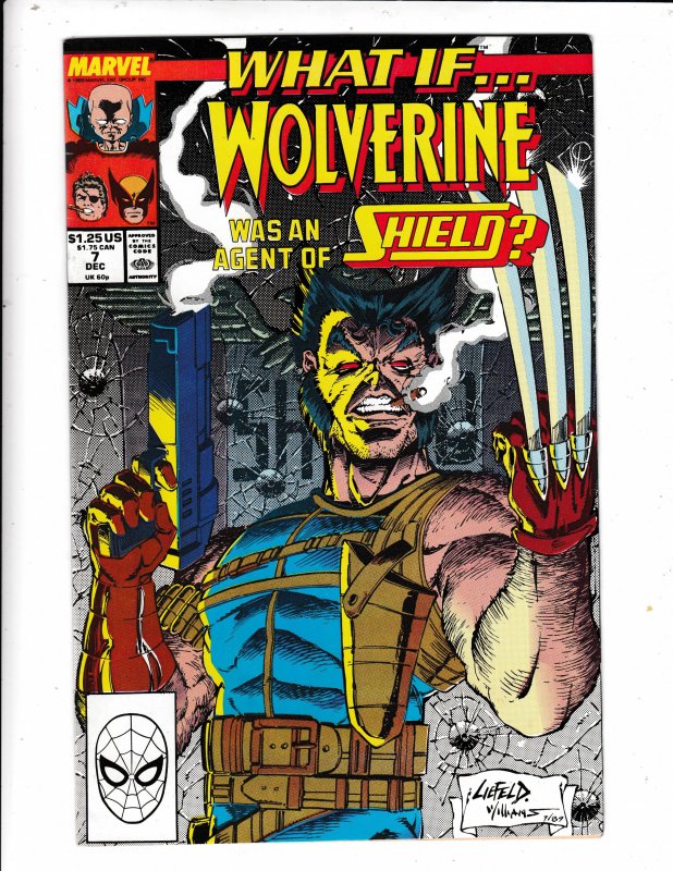 WHAT IF WOLVERINE WAS A AGENT OF SHIELD? #7  FN/VF  SAVE ON SHIPPING