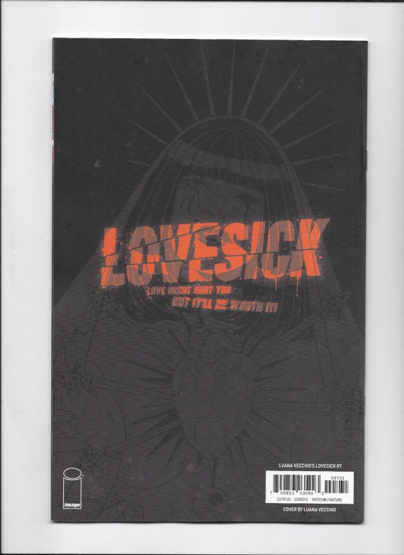 Lovesick #7 Image Comics 2023 Luana Vecchio