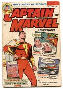 Captain Marvel Adventures #146 1953- SPIDER-MAN villain VG