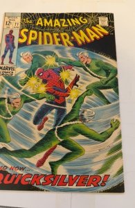 The Amazing Spider-Man #71 (1969)vs the quicksilver -Romita sr