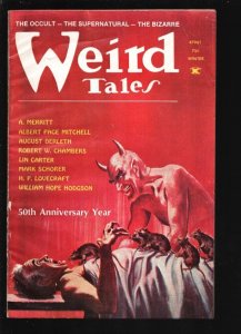 Weird Tales-Winter 1973-Occult-supernatural-bizarre pulp tales-H.P. Lovecraft...