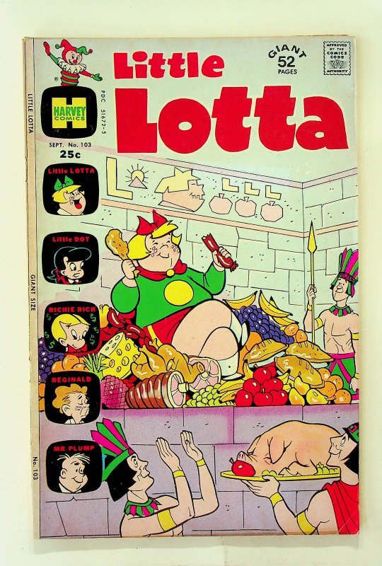 Little Lotta #103 (Sep 1972, Harvey) - Good/Very Good