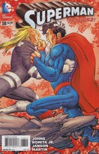 Superman (2011) #38 NM 2nd Print John Romita Jr Variant The New 52!