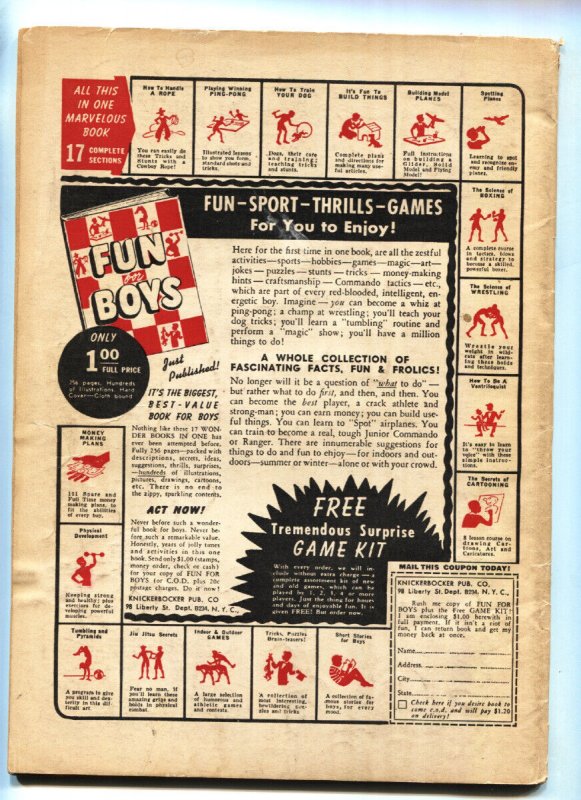 Clue Comics #2-1943-Hillman Golden-Age-Superhero comic book