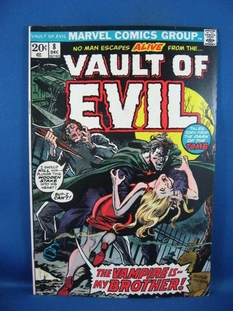 Vault of Evil #8 (Dec 1973, Marvel) F+