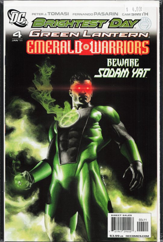 Green Lantern: Emerald Warriors #4 (2011) Green Lantern