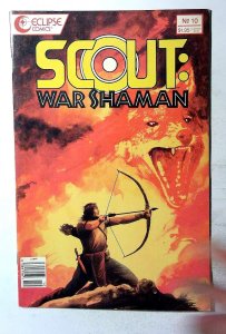 Scout: War Shaman #10 (1989) Eclipse Comics 1st Print Comic Book