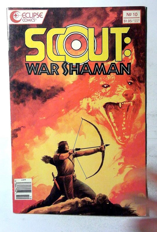 Scout: War Shaman #10 (1989) Eclipse Comics 1st Print Comic Book