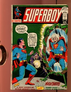 Superboy #184 - The Glass Nightmare! (4.5) 1972