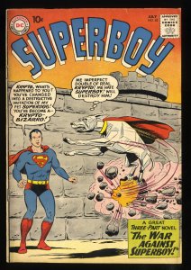 Superboy #82 FN- 5.5 1st Bizarro Krytpo!