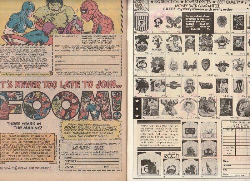 Tomb of Dracula(vol. 1) # 38  Helpless Before a Silver Dagger