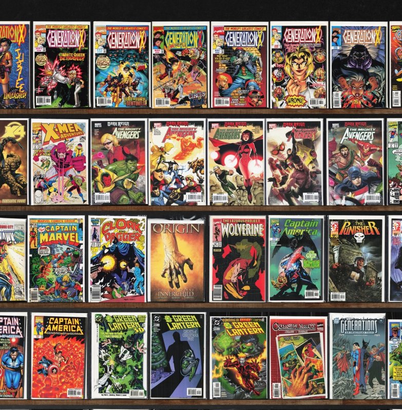 Huge Lot 150+ Comics with The Mighty Avengers, Generation X & More!