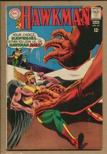 Hawkman #24 - The Robot Raiders! - 1968 (Grade 5.0/5.5) WH