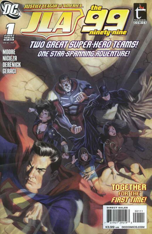 Justice League of America/The 99 #1 VF; DC | save on shipping - details inside