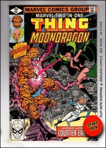 Marvel Two-in-One #62 (1980) STARHAWK & MOONDRAGON!    [•ID#131]