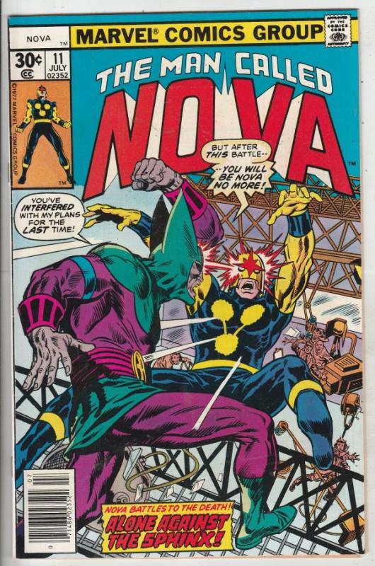 Nova, the Man Called #11 (Jul-77) NM/NM- High-Grade Nova