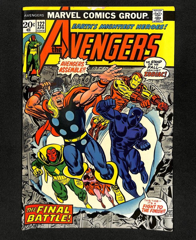 Avengers #122