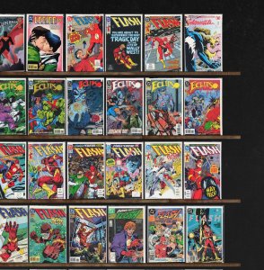 Huge Lot 150+ Comics with The Flash, Elementals, Eclipso, Doom 2099 & More!