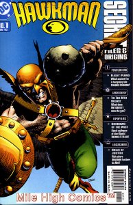 HAWKMAN SECRET FILES (2002 Series) #1 Very Fine Comics Book