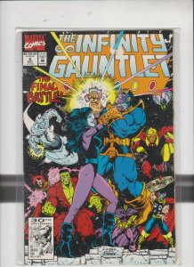INFINITY GAUNTLET #6 1991 MARVEL /  UNREAD / HIGH