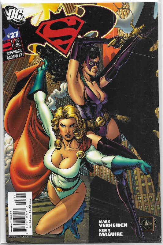 Superman/Batman (2003) #27 GD/VG Power Girl/Huntress, Verheiden/Maguire, Sciver