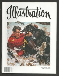 Illustration #8 10/2003--KIng of The Royal Mounted  cover by William George-P...