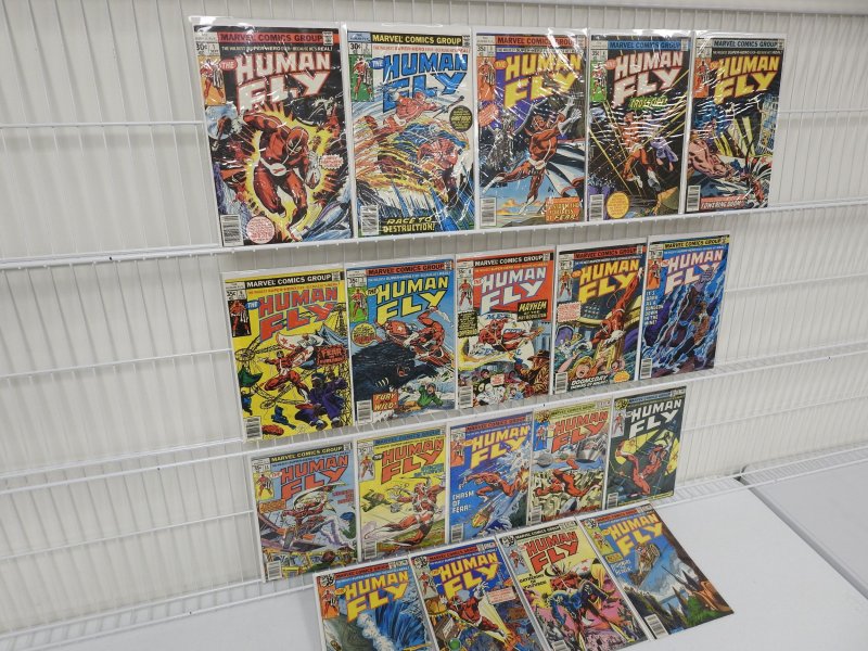 The Human Fly #1-18 (1977) Complete Set!!! Avg FN/VF Condition!