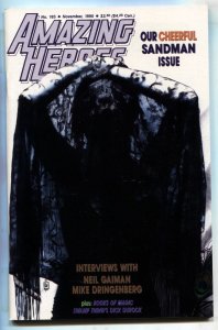 AMAZING HEROES #185 1990 - comics  - Sandman - Neil Gaiman