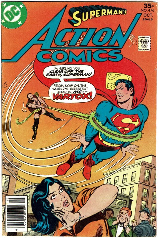 Action Comics #476 - Superman VF