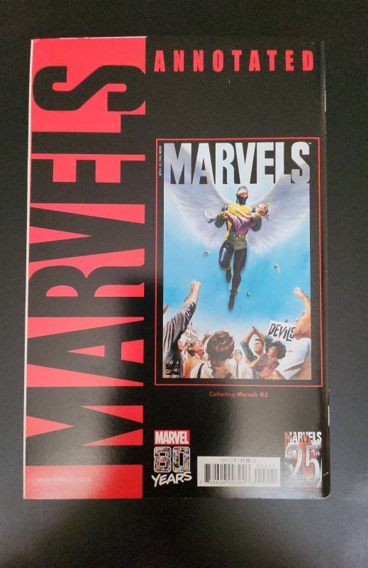 Marvels Annotated #2 Virgin Cover (2019)