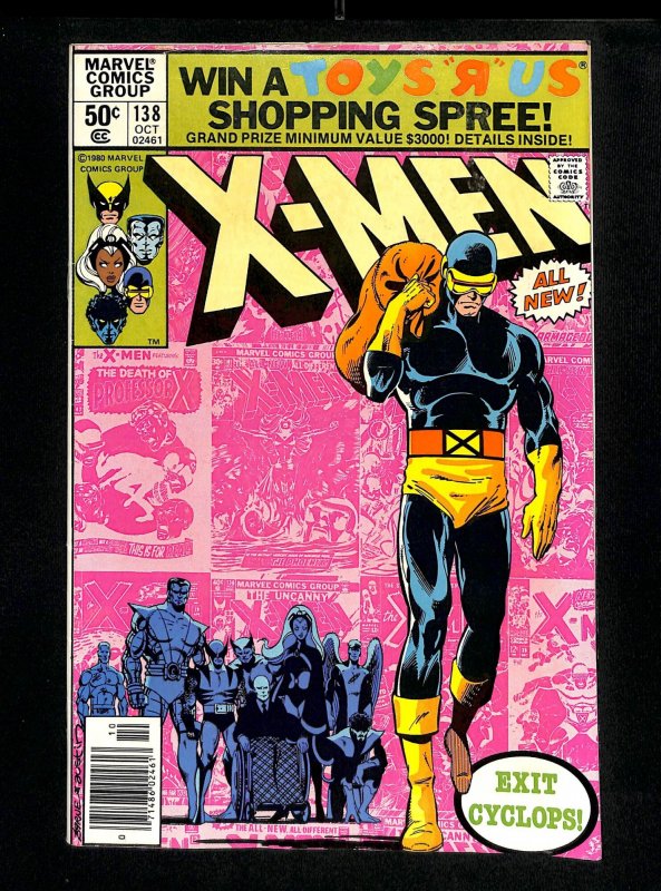 X-Men #138 Newsstand Variant