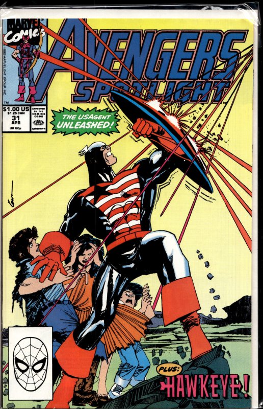 Avengers Spotlight #31 (1990) U.S.Agent
