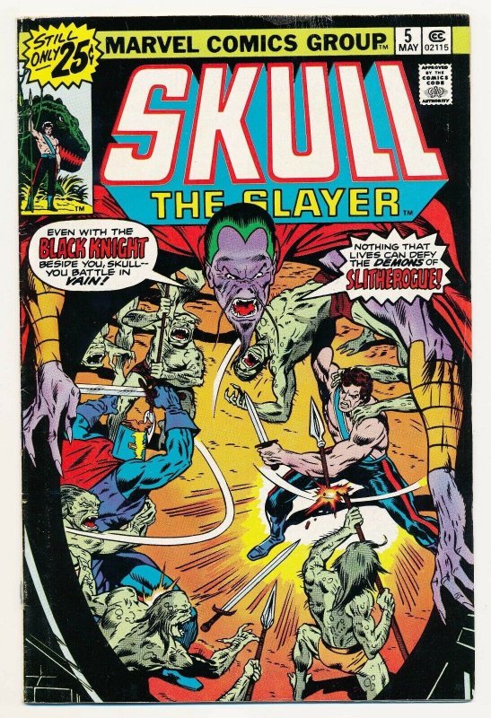 Skull the Slayer (1975) #1-8 FN+ to NM-, complete series