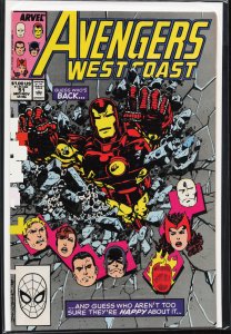 Avengers West Coast #51 (1989) West Coast Avengers / Avengers West Coast