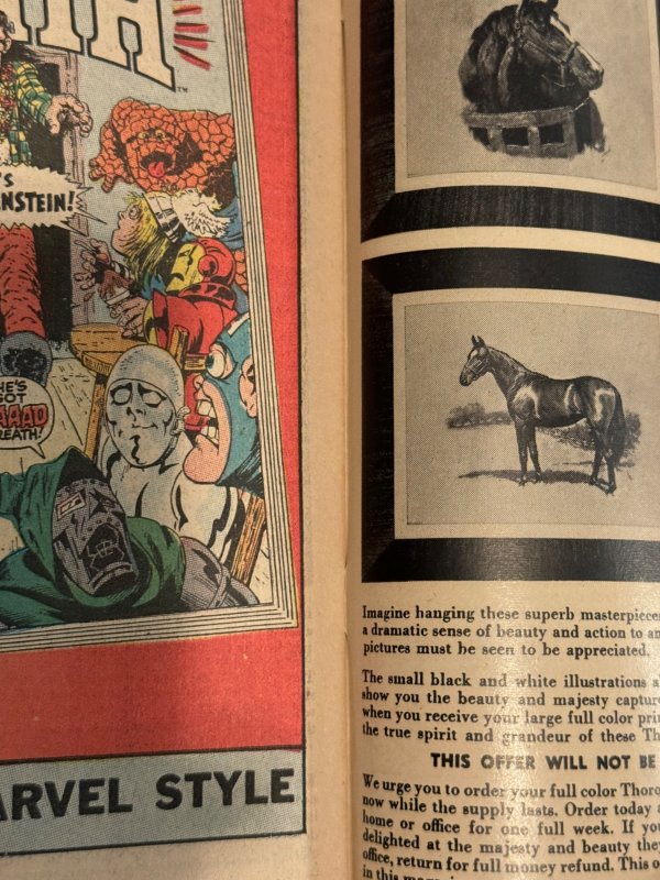 Thor #161 (1969)Shall a god prevail - Galactus and the living planet