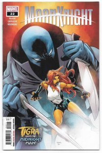 Moon Knight #22 (06/2023) Marvel Comics Tigra Hunts Midnight Man 