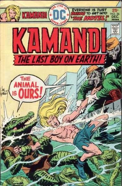 Kamandi: The Last Boy on Earth #36, VF+ (Stock photo)