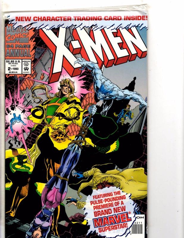 Lot Of 7 X-Men Marvel Comic Books # 1 2 (2) 3 95' 96' 97' Wolverine Gambit J203