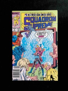 Squadron Supreme #5  MARVEL Comics 1986 VF/NM NEWSSTAND