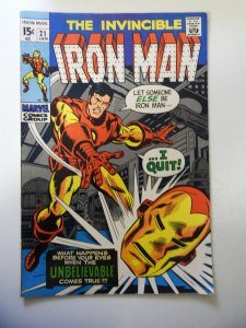 Iron Man #21 FN Condition