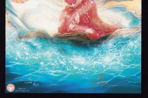 DiVinica #1 Variant Cover (2017) 11 x 17 Art Print signed Dawn McTeigue