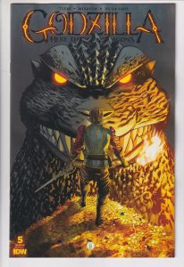 GODZILLA HERE THERE BE DRAGONS (2023 IDW) #5 CVR A MIRANDA