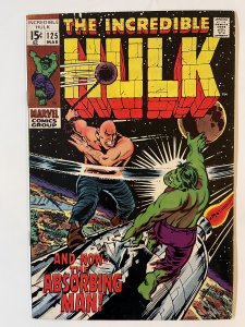 The Incredible Hulk #125 - Fn (1970)