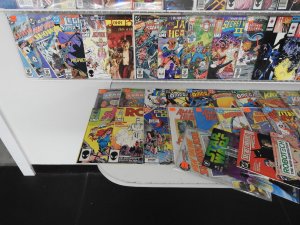 Huge Lot 160+ W/Spider-Man,  Teen Titans, Superman+ Avg VF- Condition!