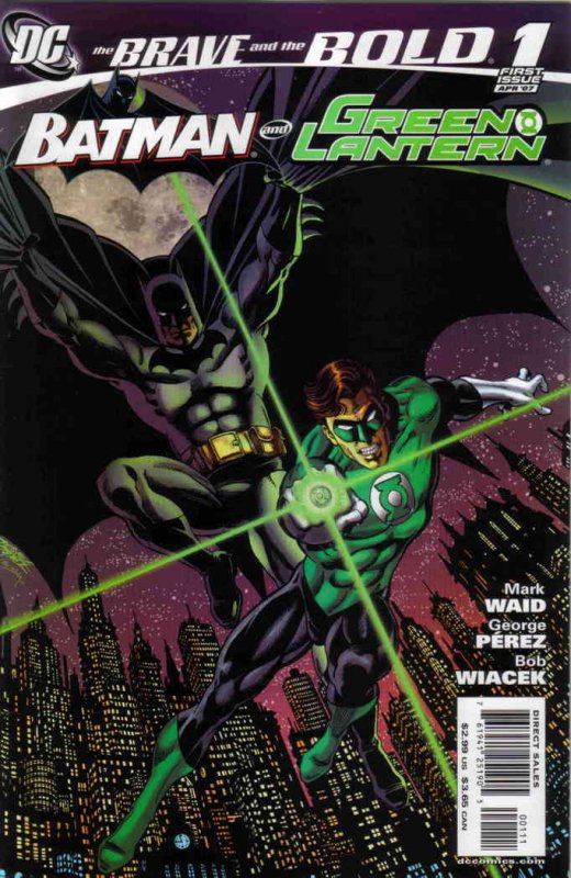 Brave and the Bold, The (3rd Series) #1B VF/NM ; DC | Batman Green Lantern Georg