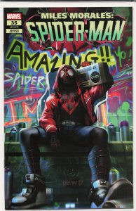Miles Morales: Spider-Man #35 Chew Cover (2022)
