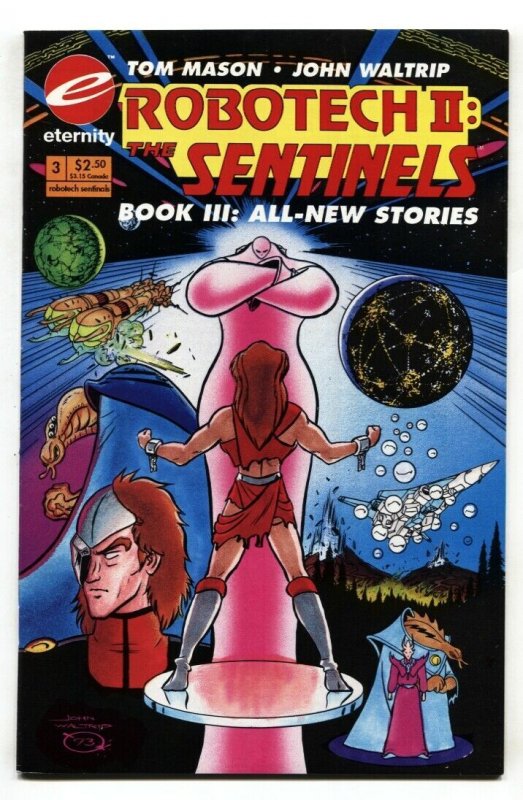 Robotech II: The Sentinels Book 3 #3 Eternity low print run comic book